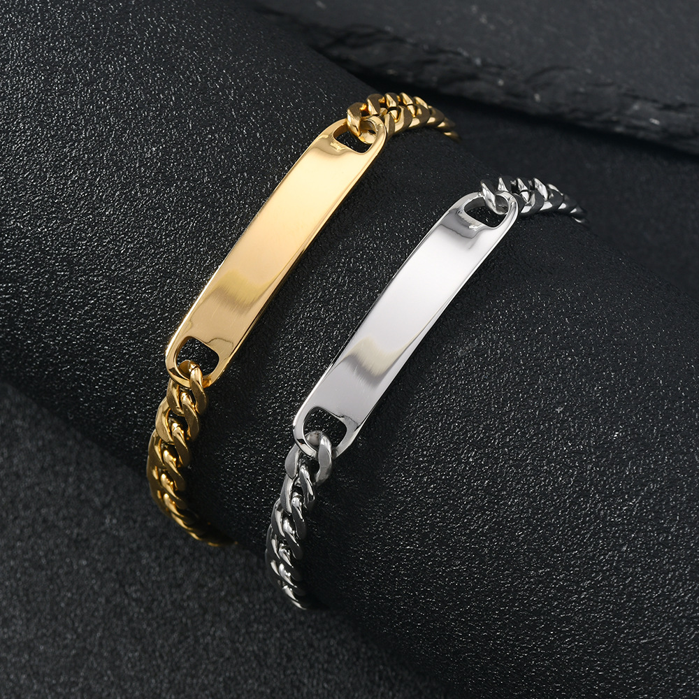 Street Fashion Shanghai - HNSP 7MM Stainless Steel Hand Chain