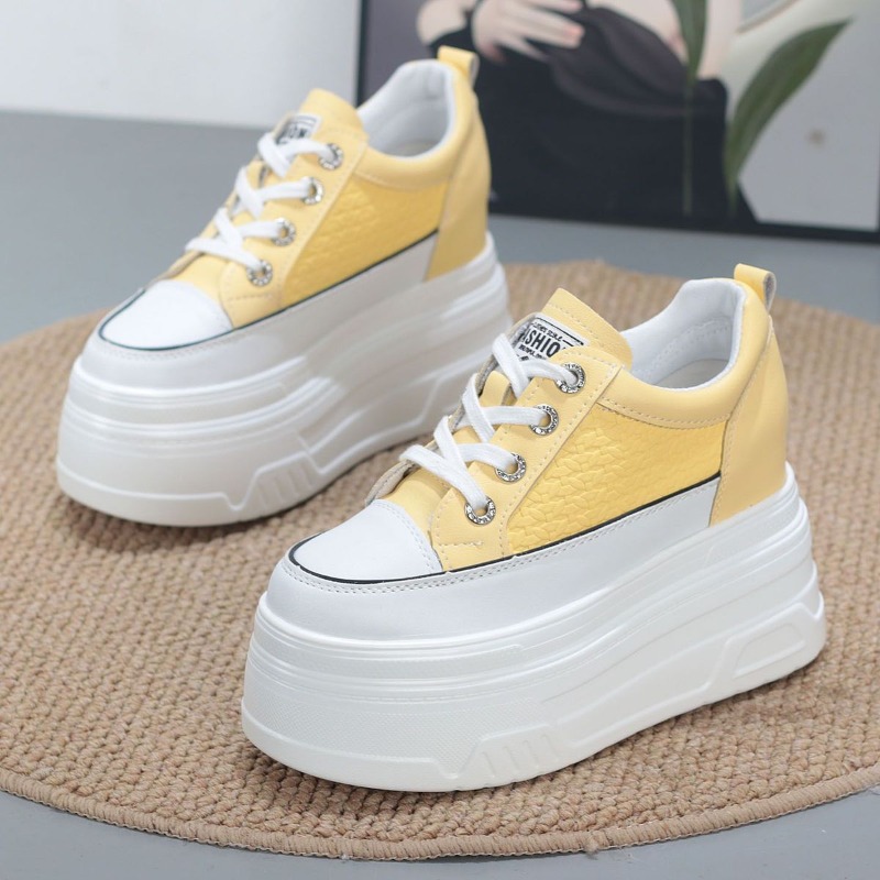 Chunky Sneaker Platform - 2026 New 10CM Genuine Leather Comfy