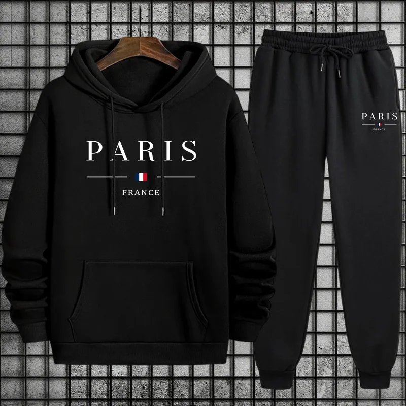 Street Fashion Paris 2025 - Autumn Winter Men's Street Style Tracksuit