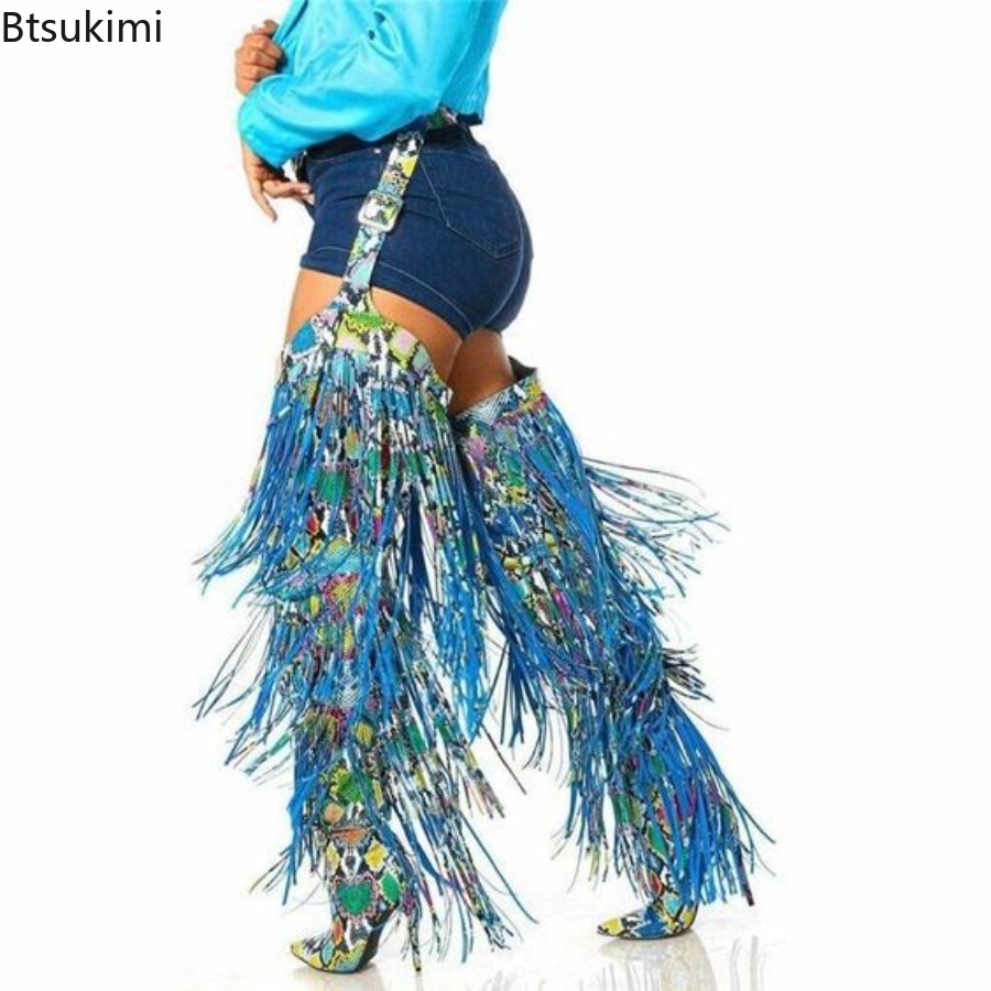 Street Fashion Model - 2026 Fashion Ladies Over Knee Belt