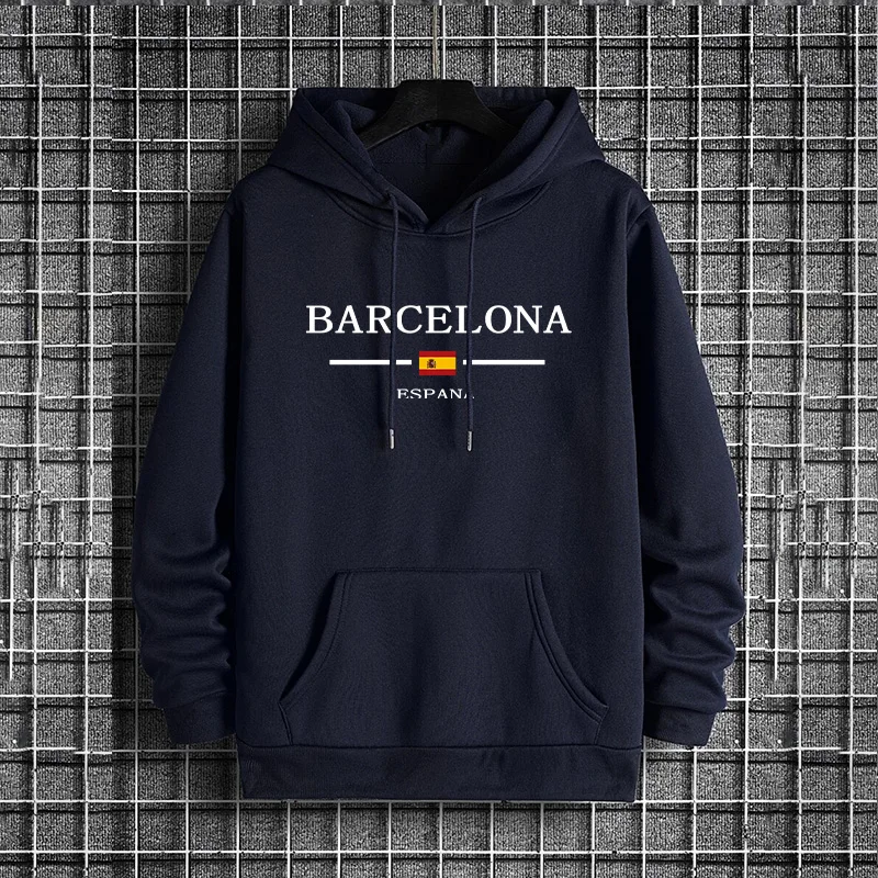 Street Fashion Barcelona - Men's Autumn/Winter Trendy Casual Street Style