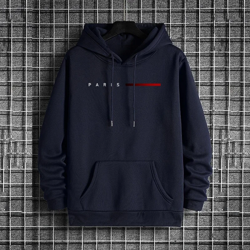 Street Fashion Paris 2025 - Trendy Mens Hooded Sweatshirt 2025 Urban