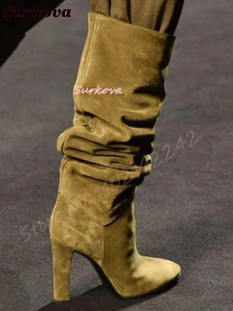 Retro Pleated Slip On Modern B - Street Fashion Dress 评论和价格