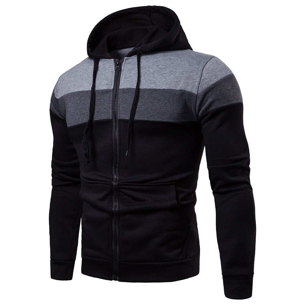 2025 Men's Patchwork Hoodie Ou - Street Fashion Fall 2025 评论和价格
