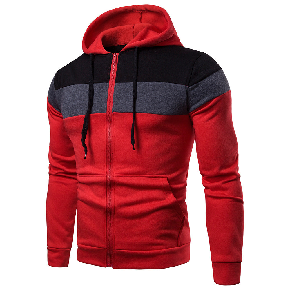 2025 Men's Patchwork Hoodie Ou - Street Fashion Fall 2025 评论和价格