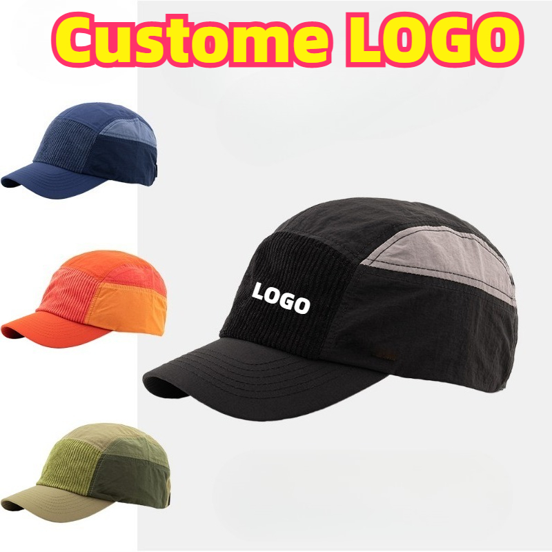 Custom Embroidered Logo Color  - Corduroy Cap 5 Panel 评论和价格