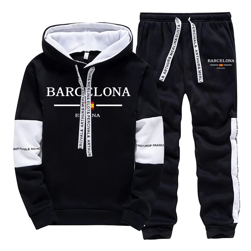 Barcelona Mens Sweatshirt Swea - Street Fashion Barcelona 评论和价格