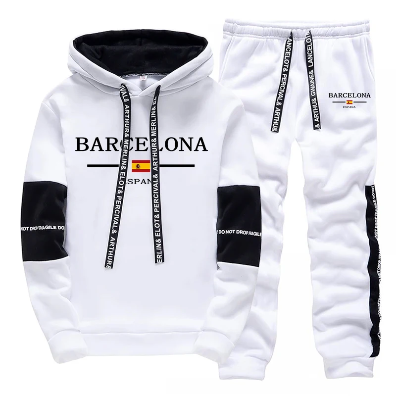 Barcelona Mens Sweatshirt Swea - Street Fashion Barcelona 评论和价格