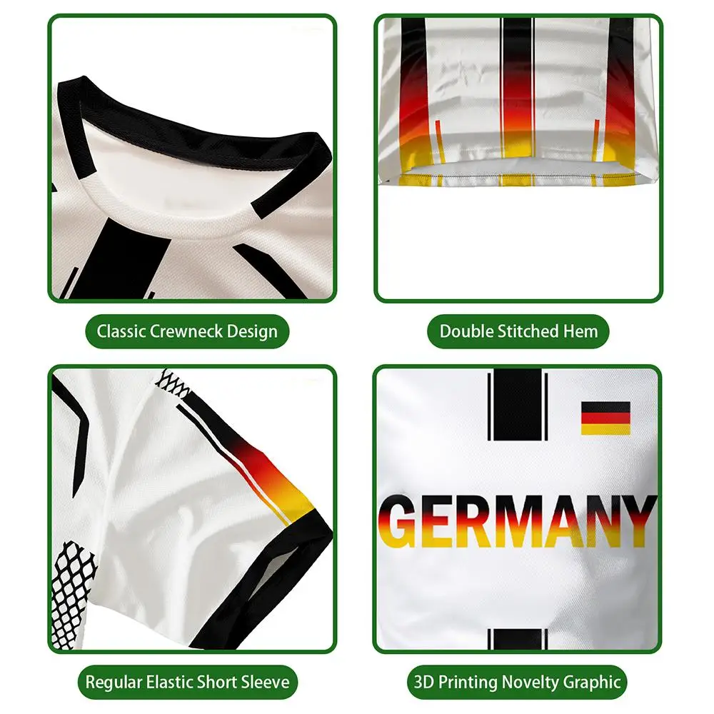 2026 Germany Flag Map Print Un - Street Fashion Germany 评论和价格
