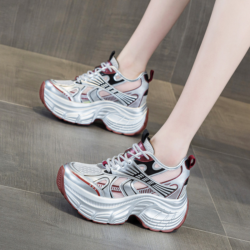 8cm Hidden Height Increasing P - Chunky Sneaker Platform 评论和价格