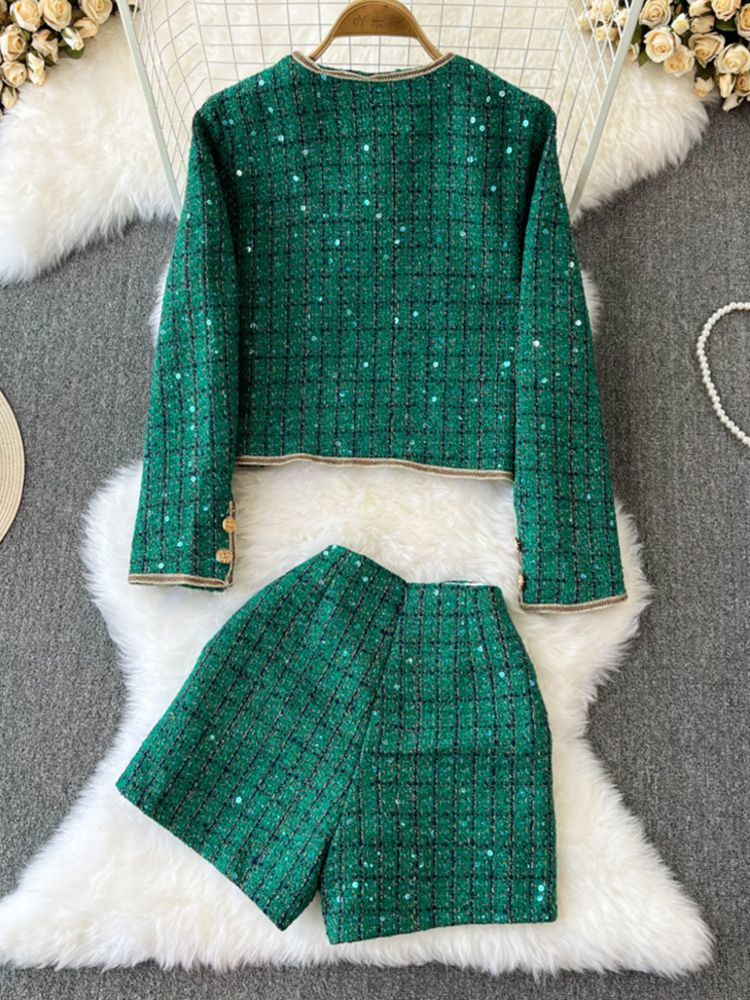 Autumn Winter Lady Two Piece O - Street Fashion Jacket 评论和价格