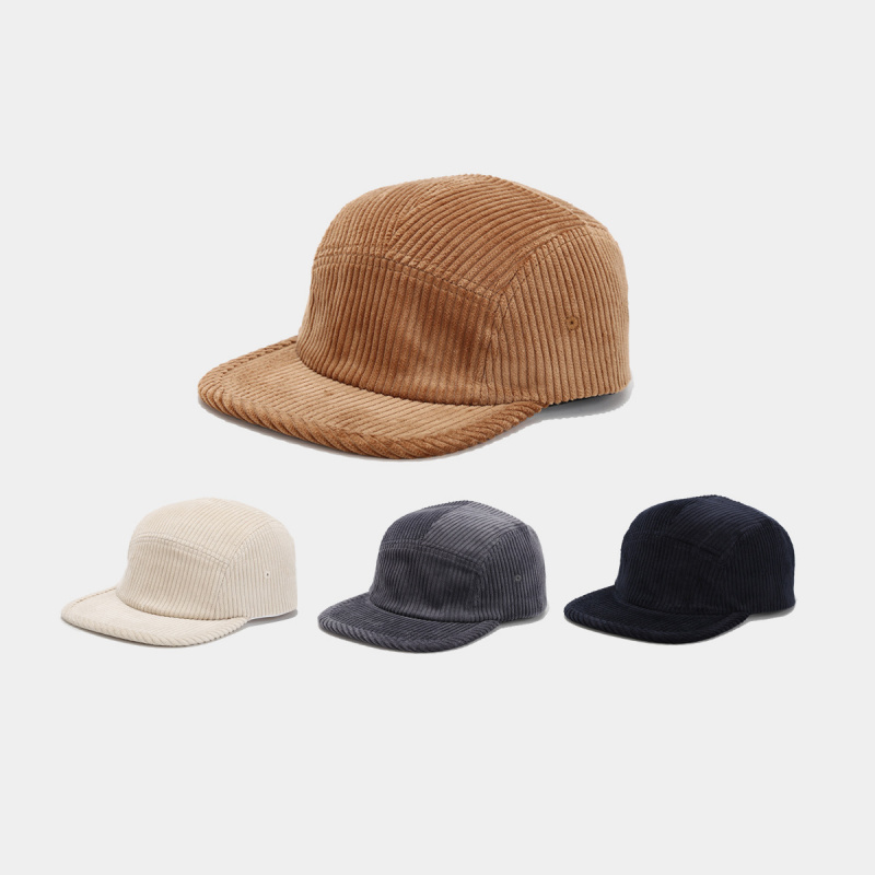 Corduroy 5-Panel Camp Cap Adju - Corduroy Cap 5 Panel 评论和价格