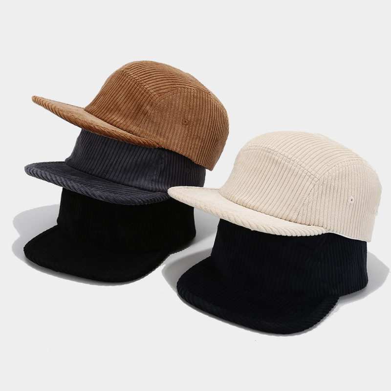 Corduroy 5-Panel Camp Cap Adju - Corduroy Cap 5 Panel 评论和价格
