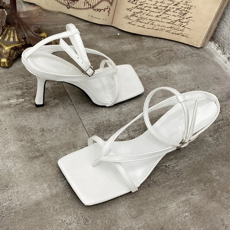 Gladiator Sandals High Heels A - Street Fashion Look 评论和价格