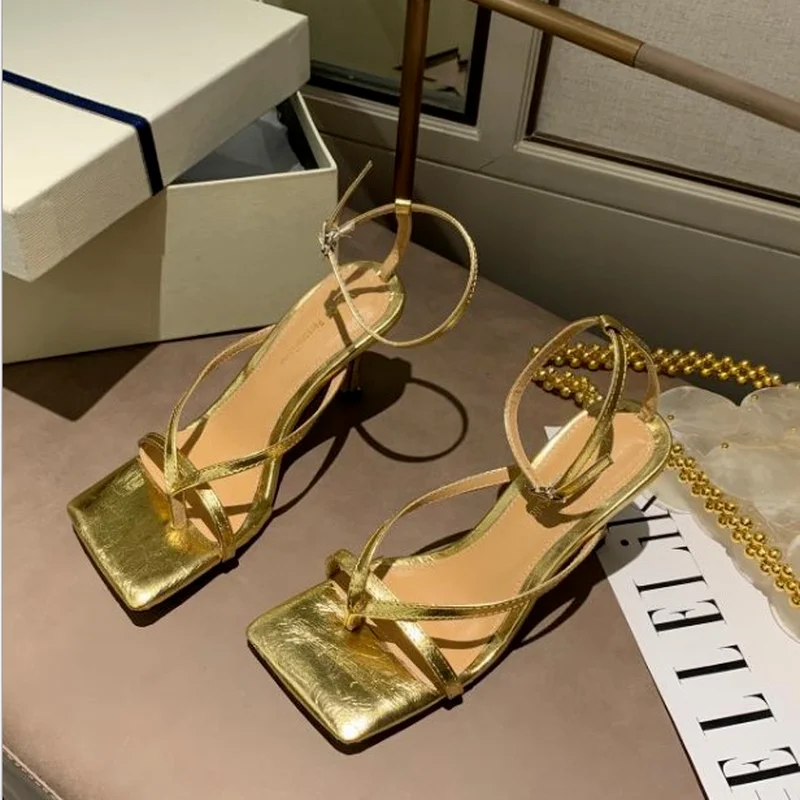 Gladiator Sandals High Heels A - Street Fashion Look 评论和价格