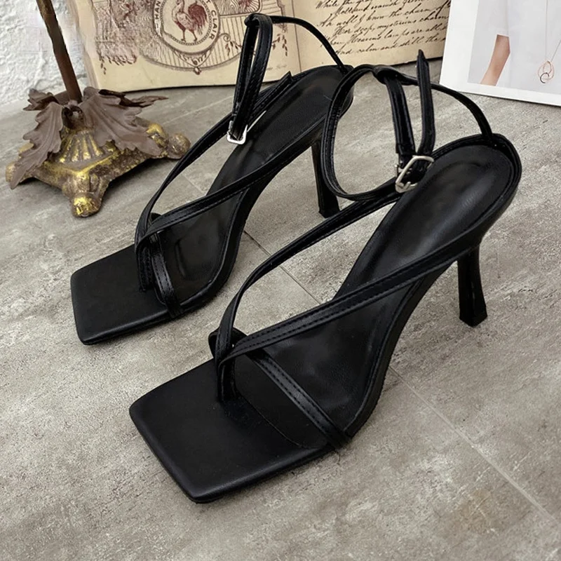 Gladiator Sandals High Heels A - Street Fashion Look 评论和价格