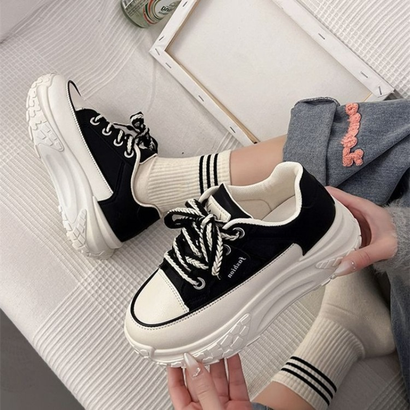 Spring Chunky White Sneakers f - Chunky Sneaker Platform 评论和价格