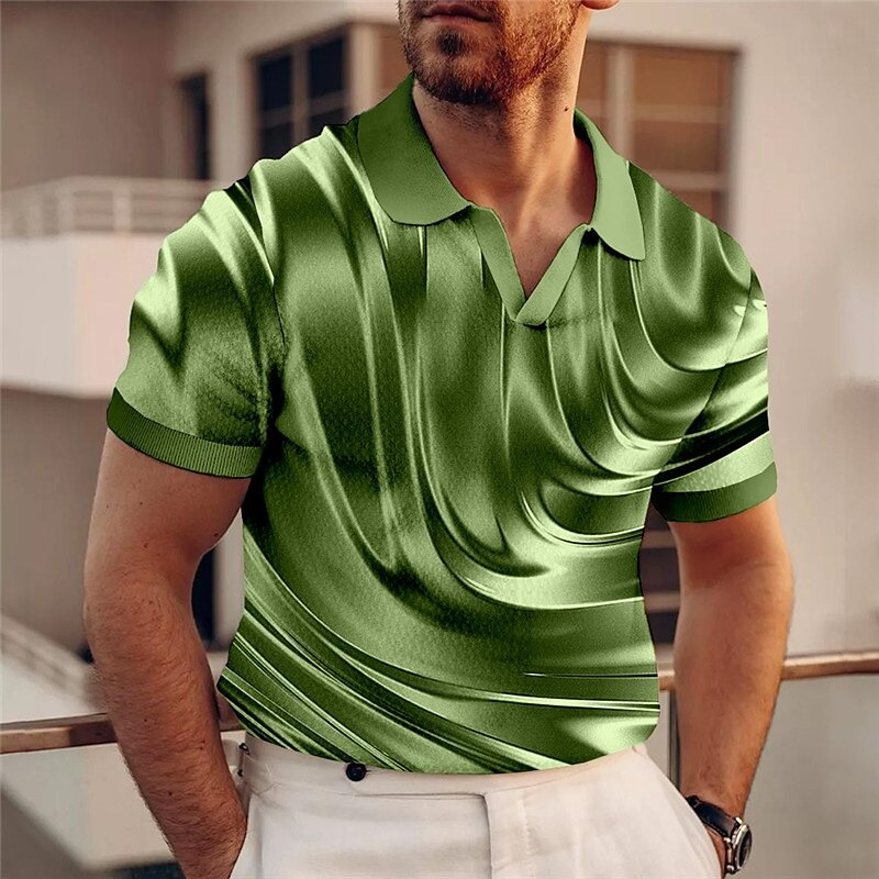 2025 Men's Polo Shirt Golf Shi - Street Fashion Shanghai 评论和价格