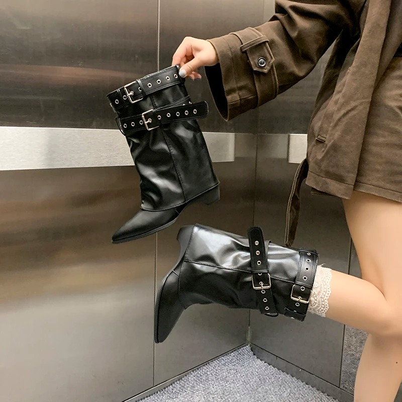 2025 Pointed Toe Women's Winte - Street Fashion Dress 评论和价格