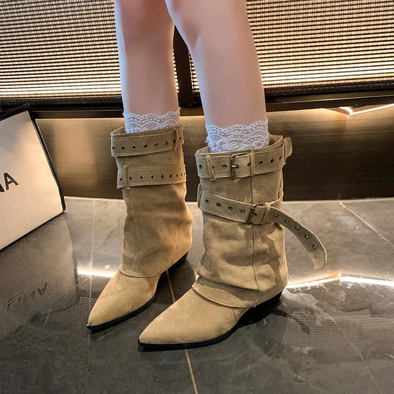 2025 Pointed Toe Women's Winte - Street Fashion Dress 评论和价格