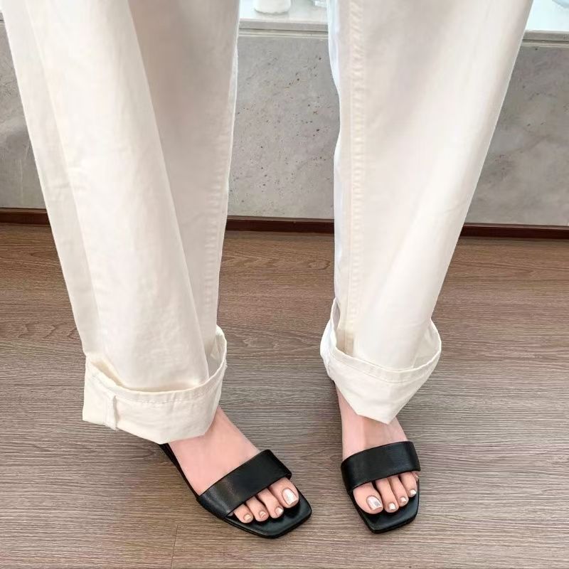2026 summer women wear flat sl - Street Fashion Look 评论和价格