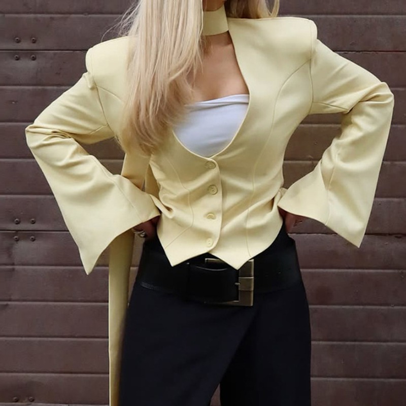 Tuularose Women Fashion Blazer - Street Fashion Look 评论和价格