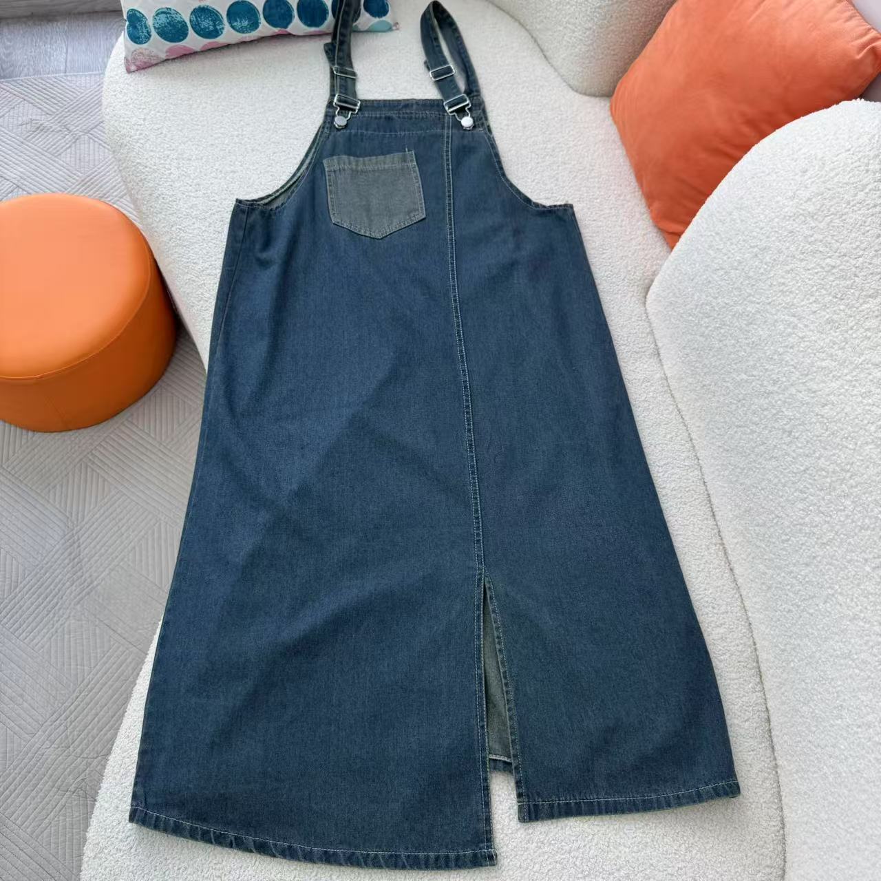 Summer Women's Denim Suspender - Street Fashion Kl 评论和价格