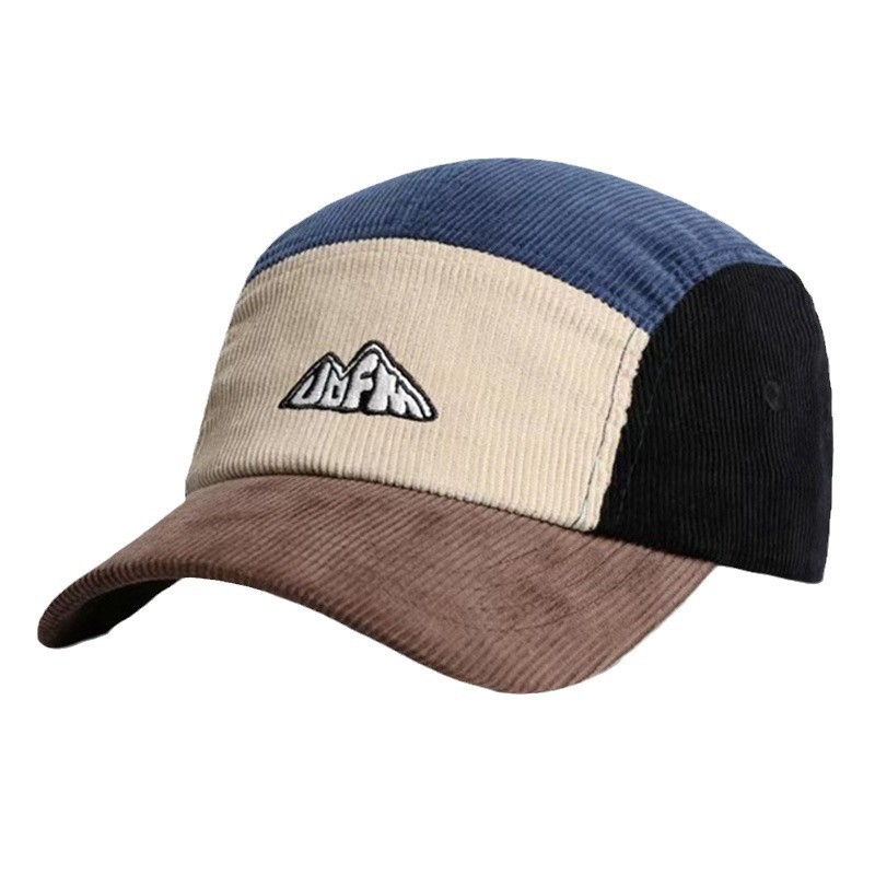 Men's Women's Visor Hat 5 Pane - Corduroy Cap 5 Panel 评论和价格