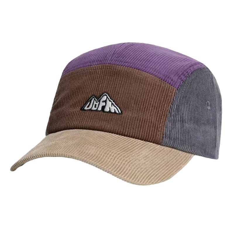 Men's Women's Visor Hat 5 Pane - Corduroy Cap 5 Panel 评论和价格