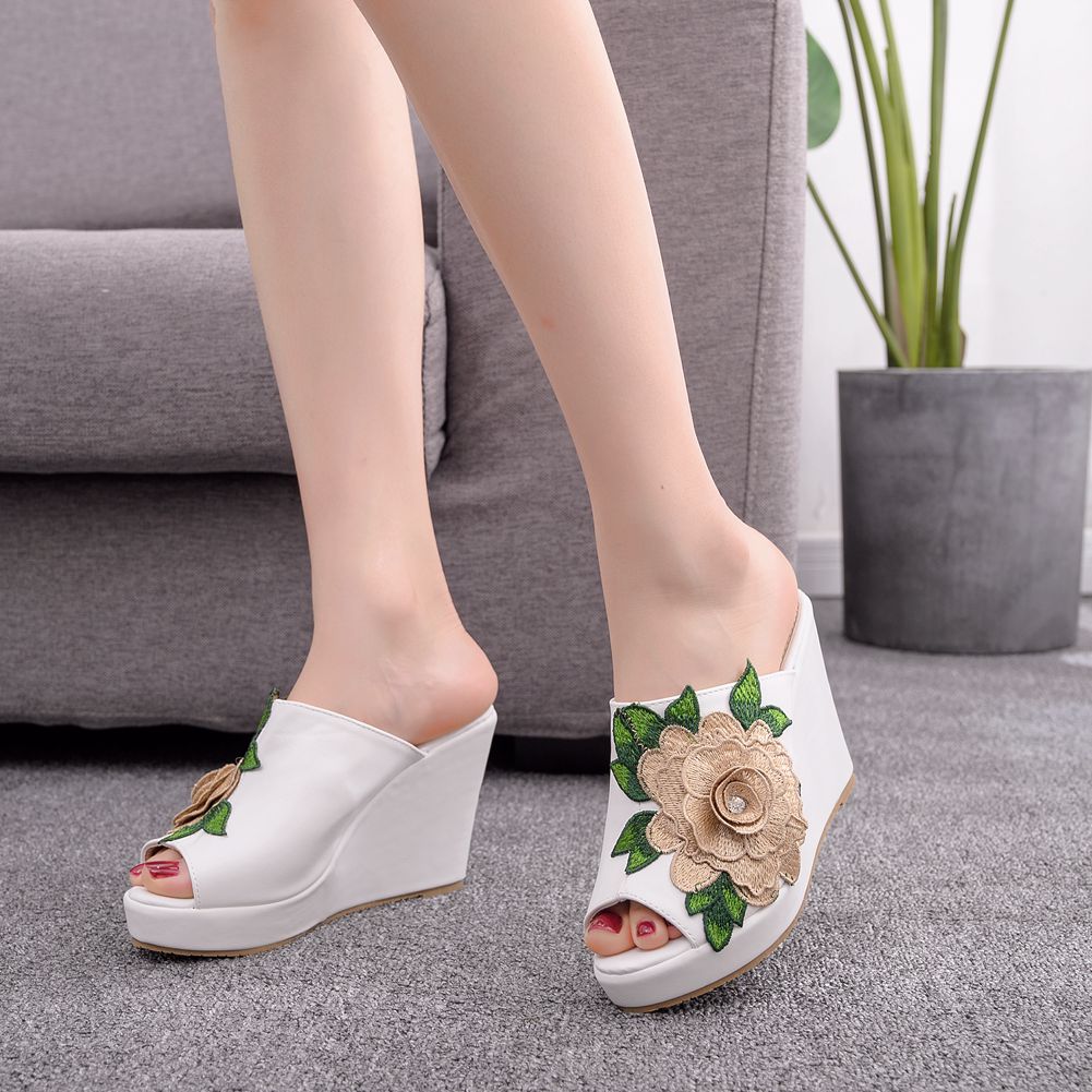 Womens Flower Open Toe Fashion - Street Fashion Dress 评论和价格