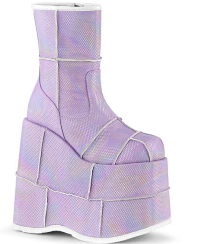 Punk Style Round Toe Mid-Calf  - Street Fashion Designer 评论和价格