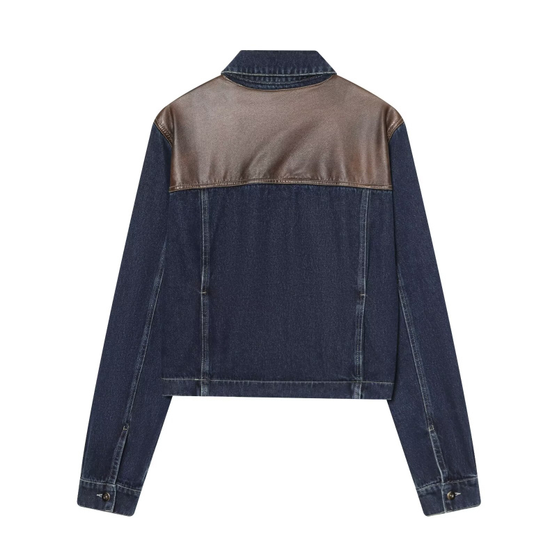 ETJ Women's Denim Jacket & Jea - Street Fashion Jacket 评论和价格