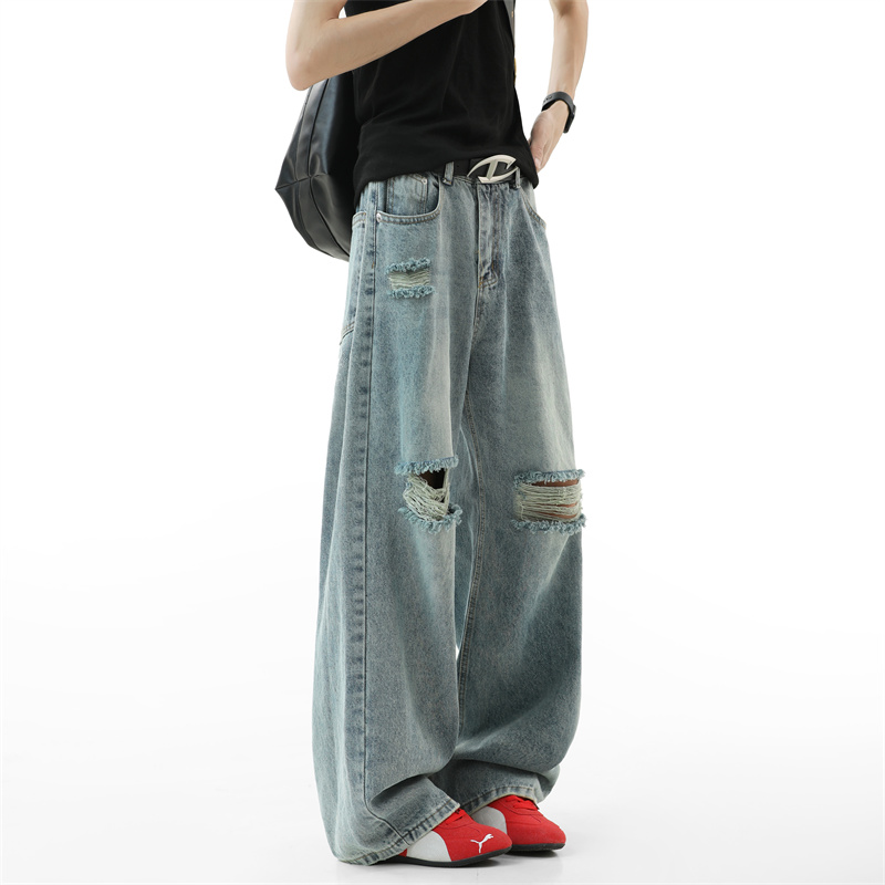Ripped Jeans Men 2025 Autumn N - Street Fashion Fall 2025 评论和价格