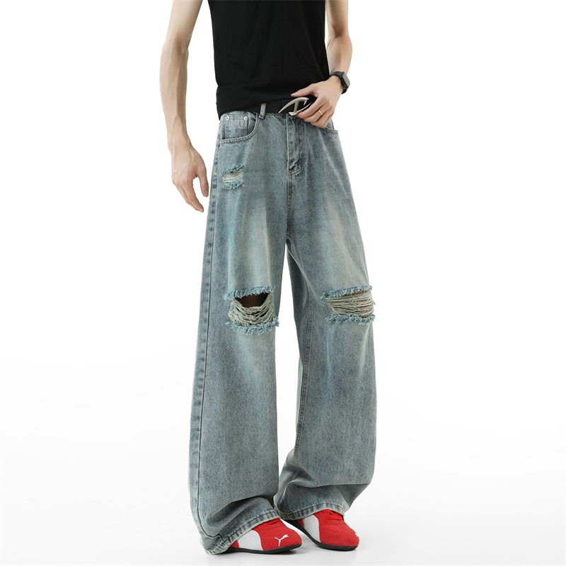Ripped Jeans Men 2025 Autumn N - Street Fashion Fall 2025 评论和价格