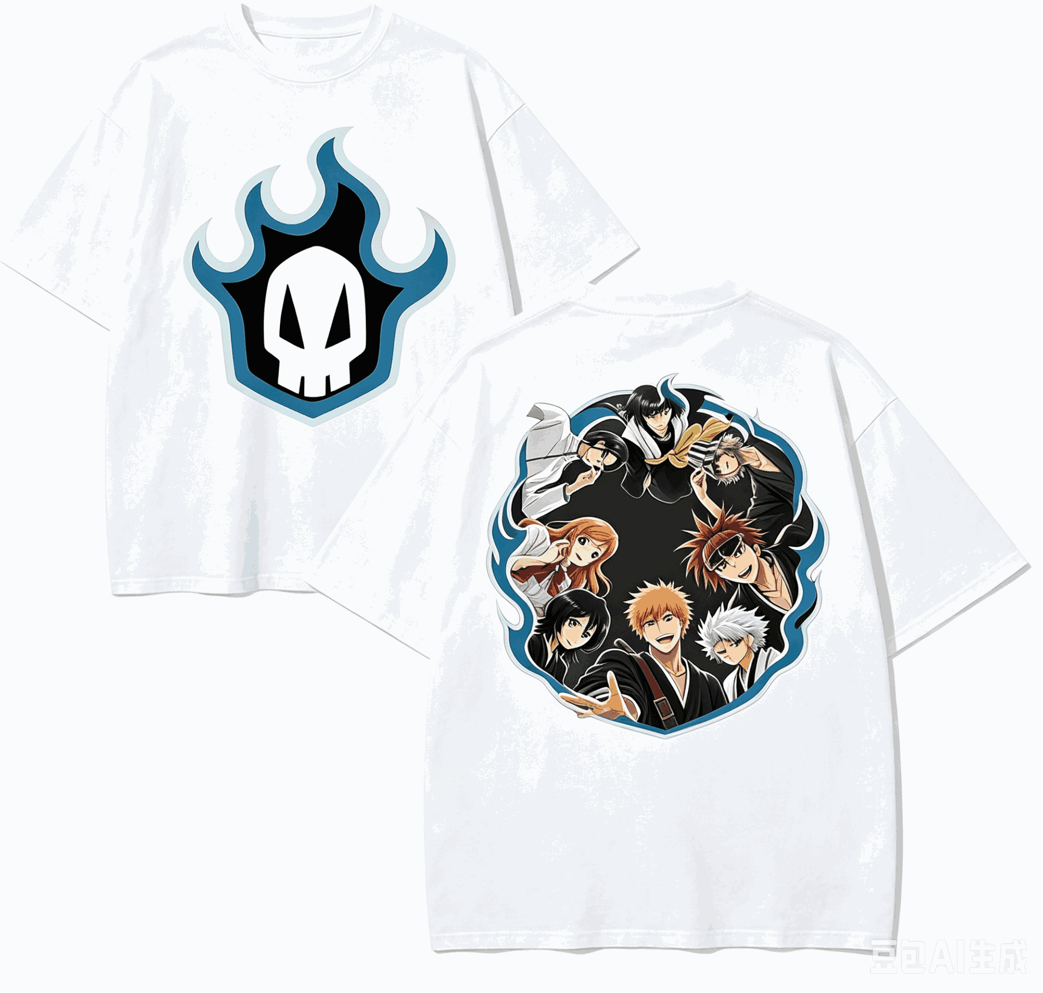 Bleach Anime Lover T-shirt Har - Street Fashion Model 评论和价格