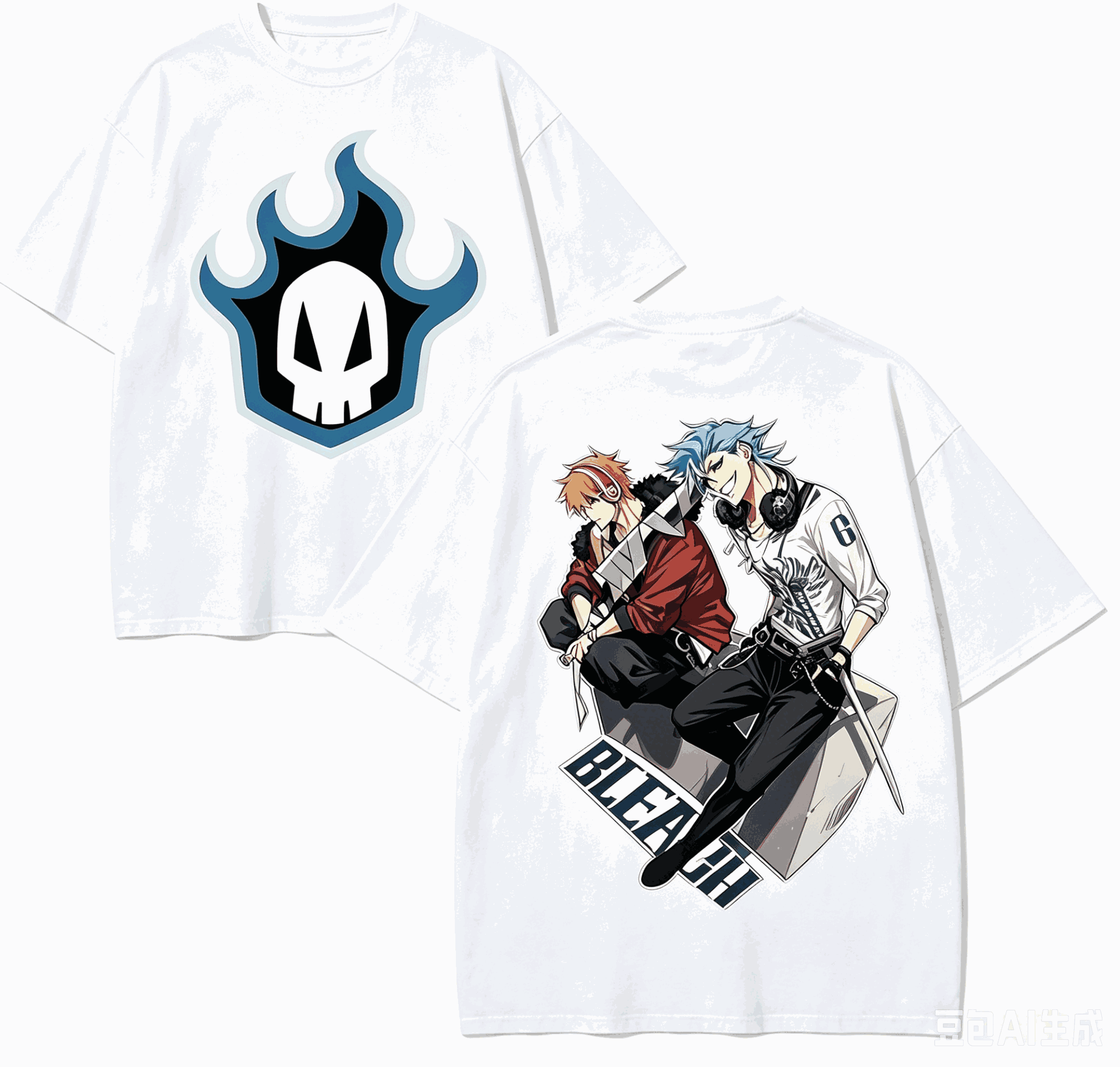 Bleach Anime Lover T-shirt Har - Street Fashion Model 评论和价格