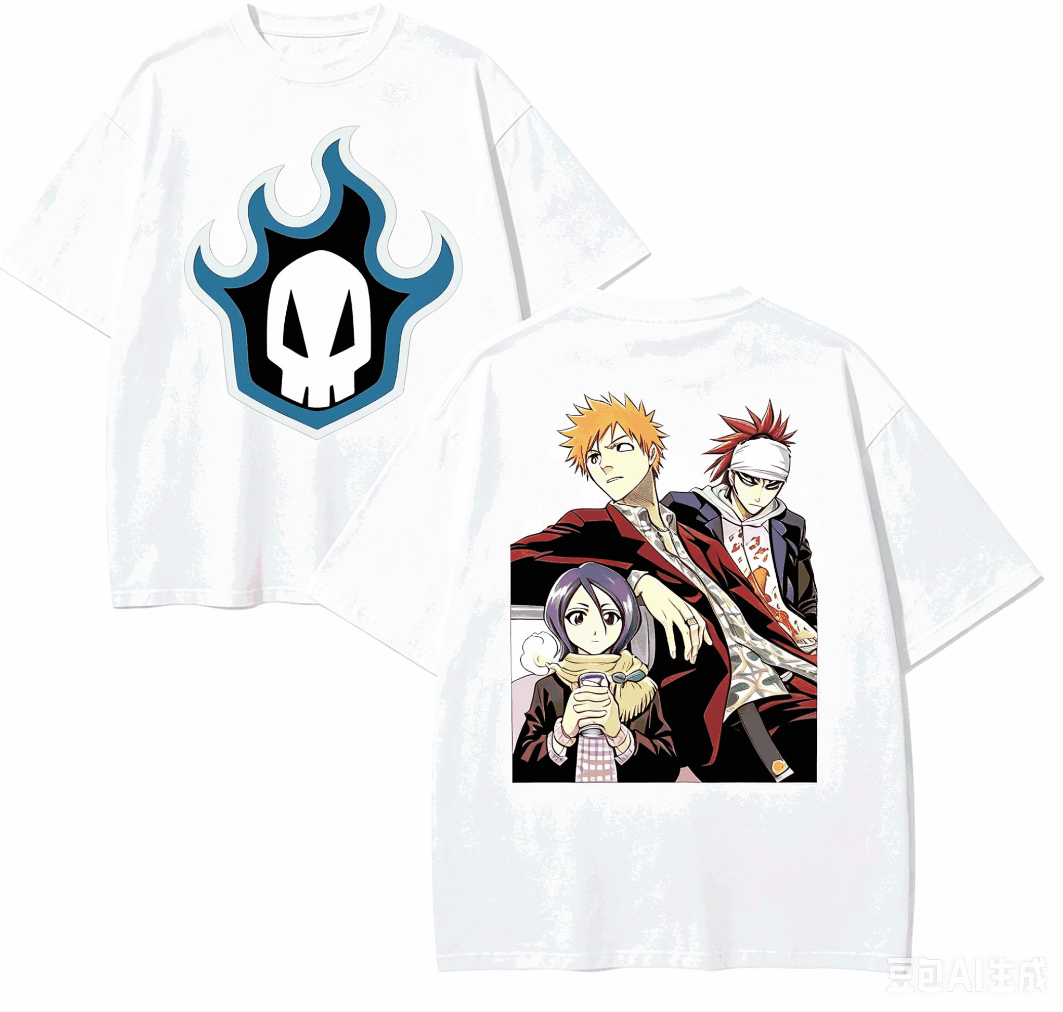 Bleach Anime Lover T-shirt Har - Street Fashion Model 评论和价格
