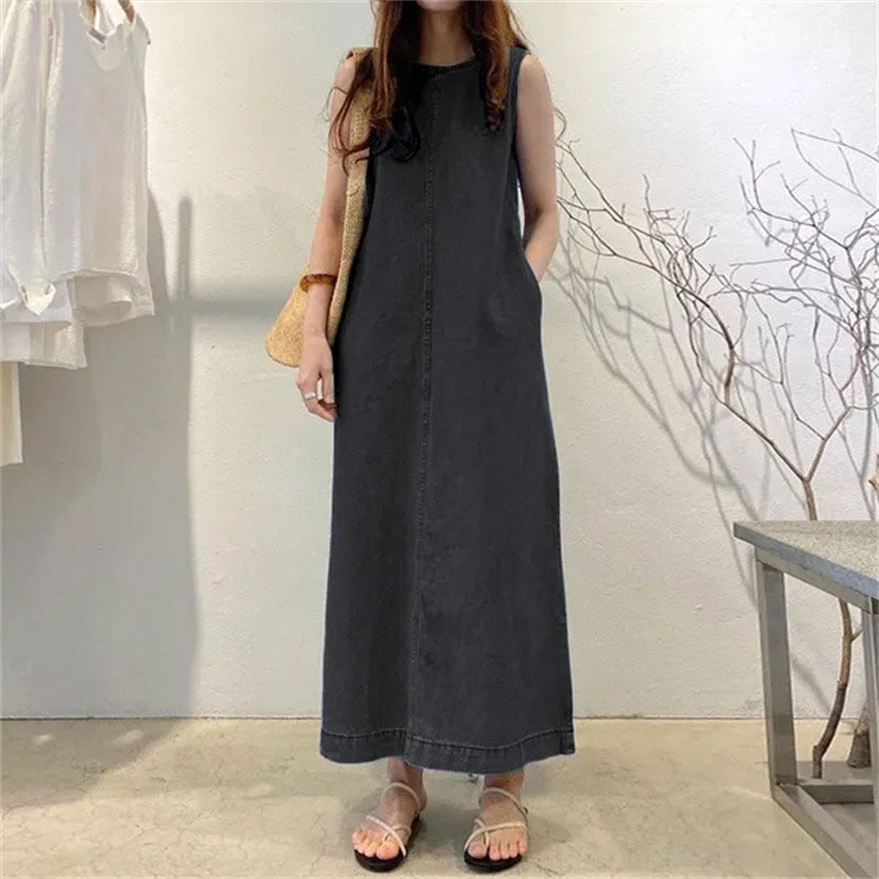 Fashionable Long Dress With Ro - Street Fashion Shanghai 评论和价格