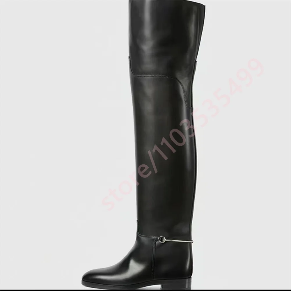 2025 Ladies Round Toe Over Kne - Street Fashion Model 评论和价格
