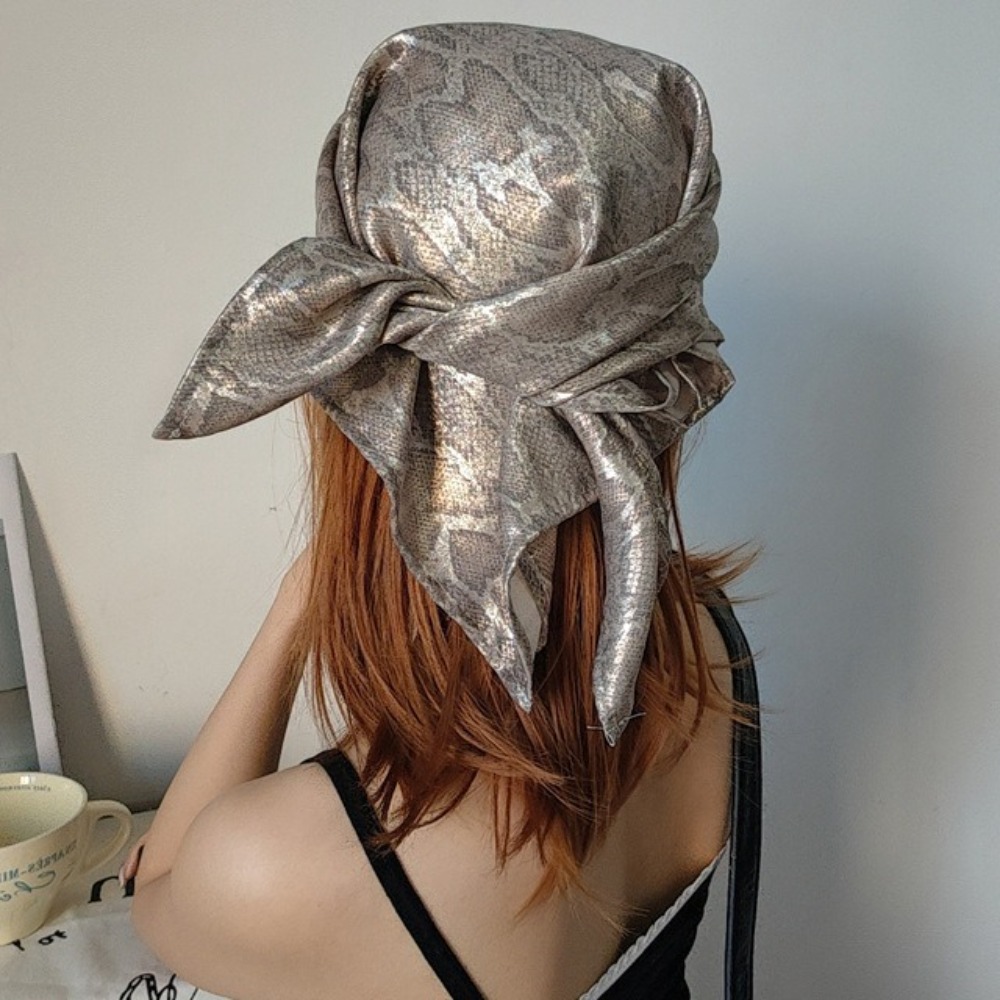 Headwear Y2K Snake Print Hair  - Street Fashion Baggy 评论和价格