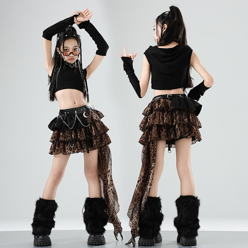 Girls Jazz Fashion Jazz Girl T - Street Fashion Model 评论和价格
