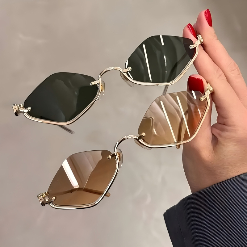 New Decorative Diamond Shaped  - Street Fashion Look 评论和价格