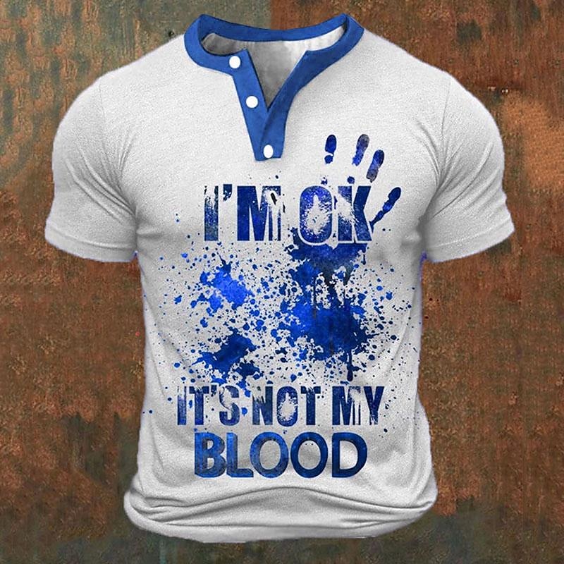 Funny 3D Letter Print Men's He - Street Fashion Clothing 评论和价格