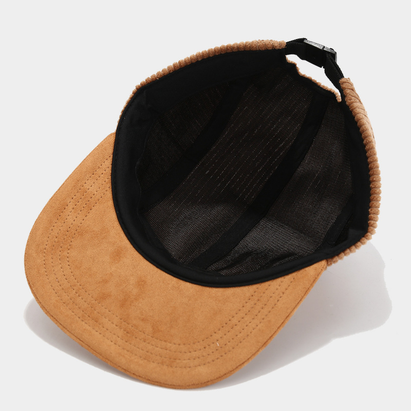 Retro Corduroy 5 Panel Cap wit - Corduroy Cap 5 Panel 评论和价格