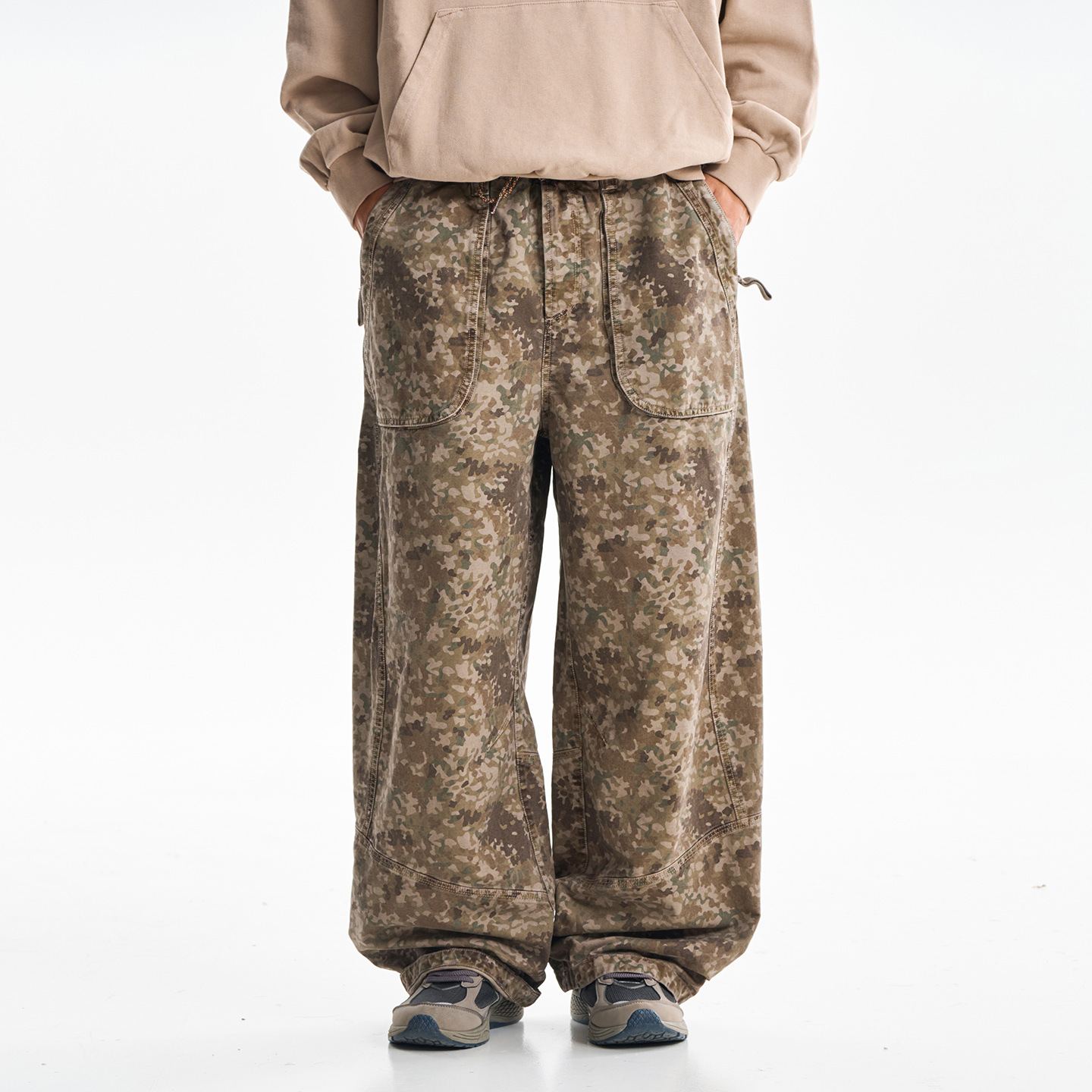 High Quality Print Cotton Carg - Street Fashion Baggy 评论和价格