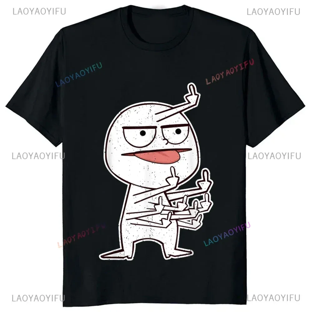 Middle Finger Funny Maniac Pri - Street Fashion Baggy 评论和价格
