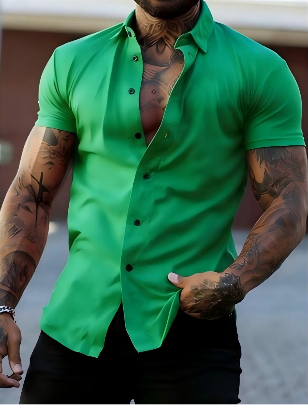 2025 Summer Men's Short Sleeve - Street Fashion Shanghai 评论和价格