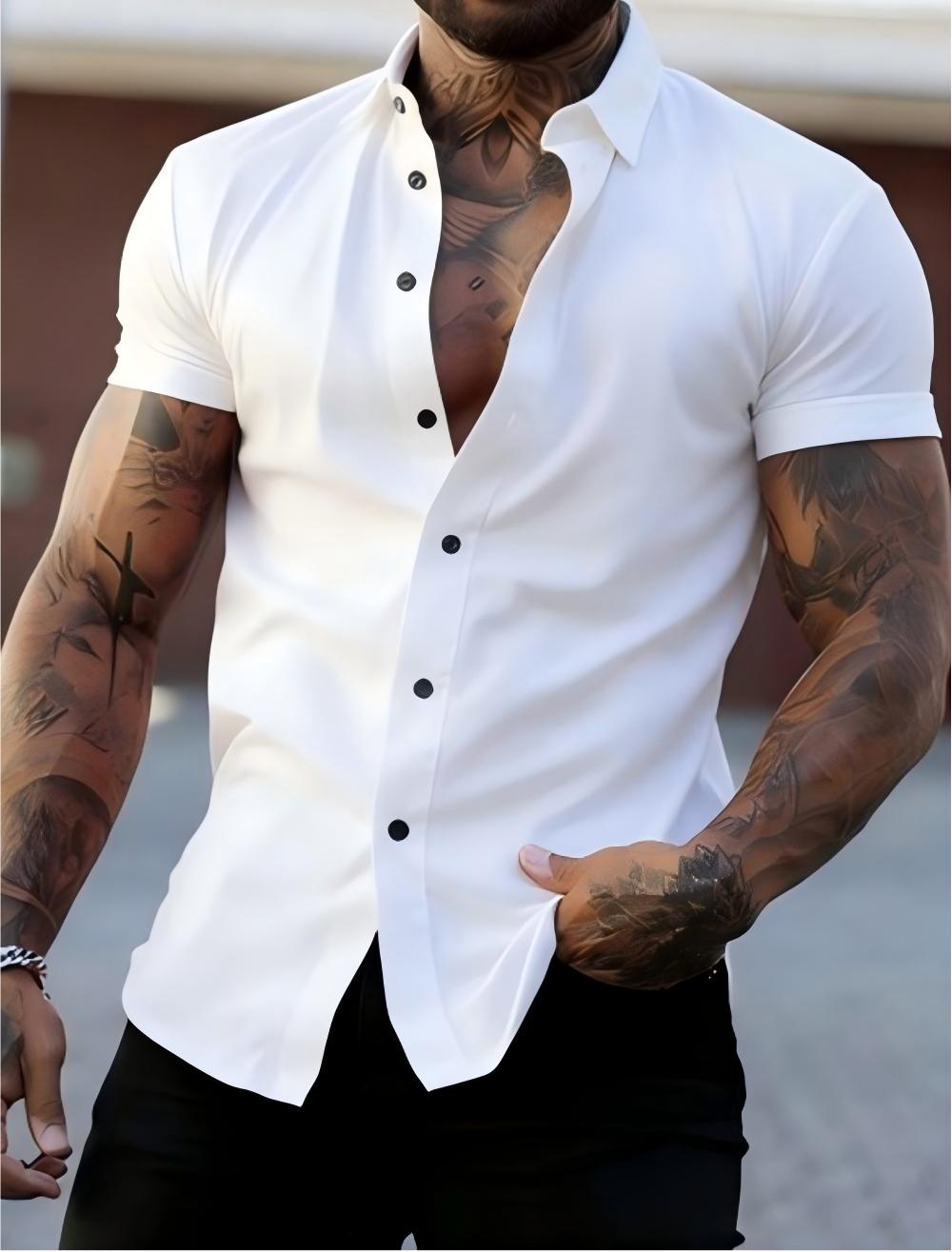 2025 Summer Men's Short Sleeve - Street Fashion Shanghai 评论和价格