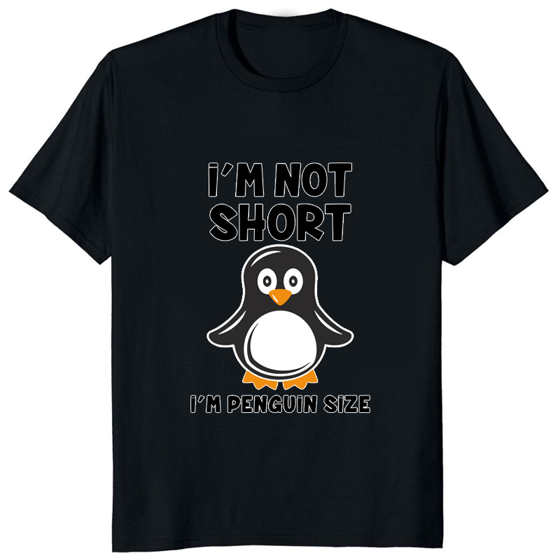 Im Not Short Im Penguin Size F - Street Fashion Baggy 评论和价格