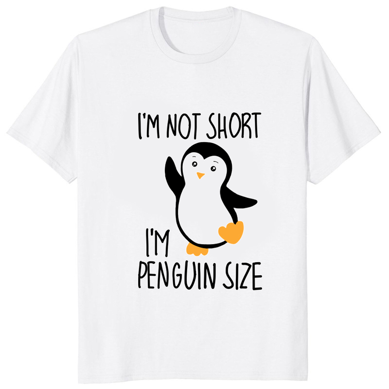 Im Not Short Im Penguin Size F - Street Fashion Baggy 评论和价格